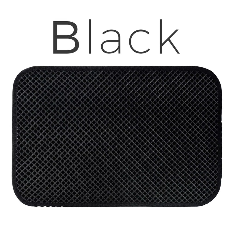 Pet Cat Litter Mat Double Layer Waterproof Litter Cat Bed Pads for Cats House Clean Super Light Easy to Carry Smooth Surface
