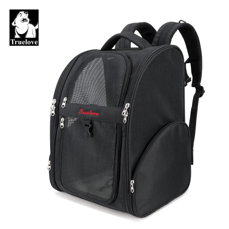 Truelove Pet Backpack Nylon Small Cat and Dog Teddy Outdoor Activity Bag Portable Breathable Than Bear Travel Small Pet TLX5971 shimendi Sécurité et Confort pour Chien chat| Shimendi