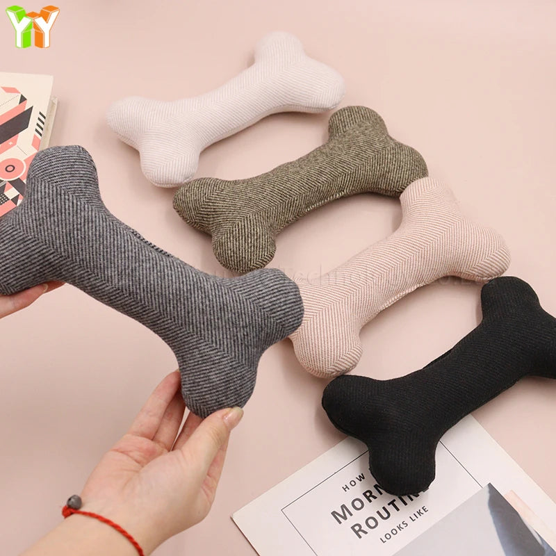Durable Dog Toys Bone Shape in Stock Fast Shipping Pet Chew Toys Dog Bone Pillow Chew Training Mini Toy Pet Gift Accessories - shimendi