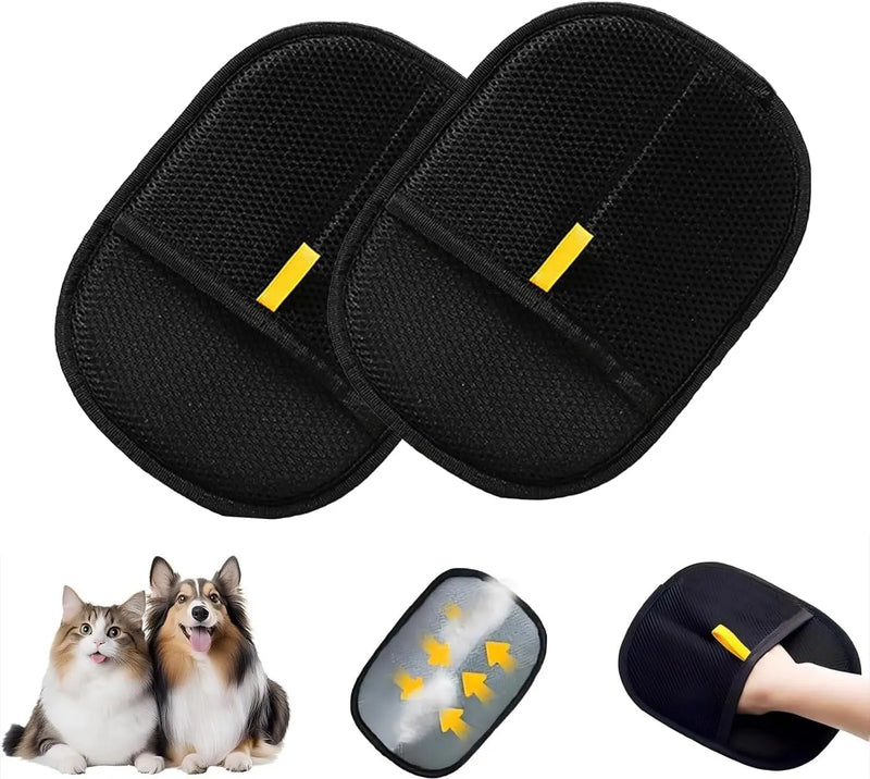 Magic Pet Static Hair Removal Gloves Brush Hair Remover Cat Hair Removal Tool Hair Removal Brush Hair Removal Gloves - shimendi
