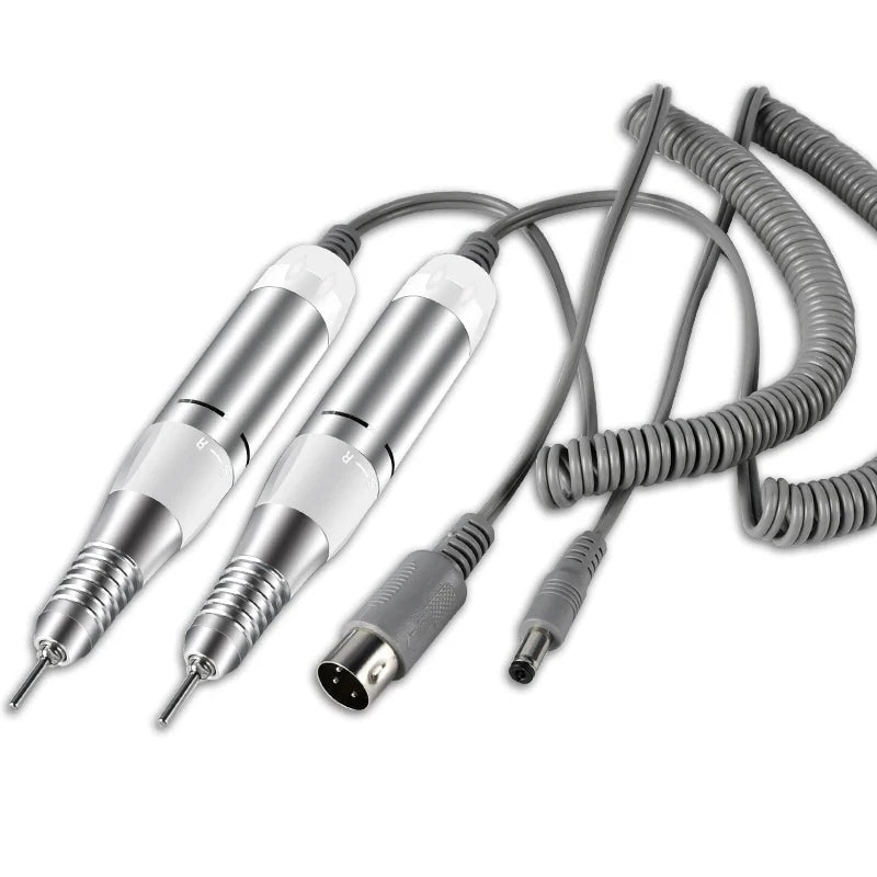 Professional Electric Nail Drill Handle 35000RPM Nail Art Drill Handpiece File Polish Grind Machine Manicure Drill Accessory - shimendi