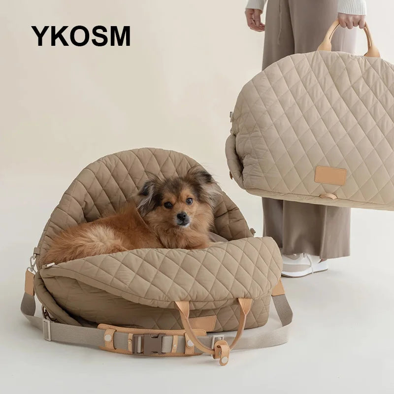 Luxury Outdoor Pet Bag Waterproof Portable Hand Bag For Puppy Cat Multi-use Pet Carrier Bag Dog Car Seat Travel Bag shimendi Sécurité et Confort pour Chien chat| Shimendi