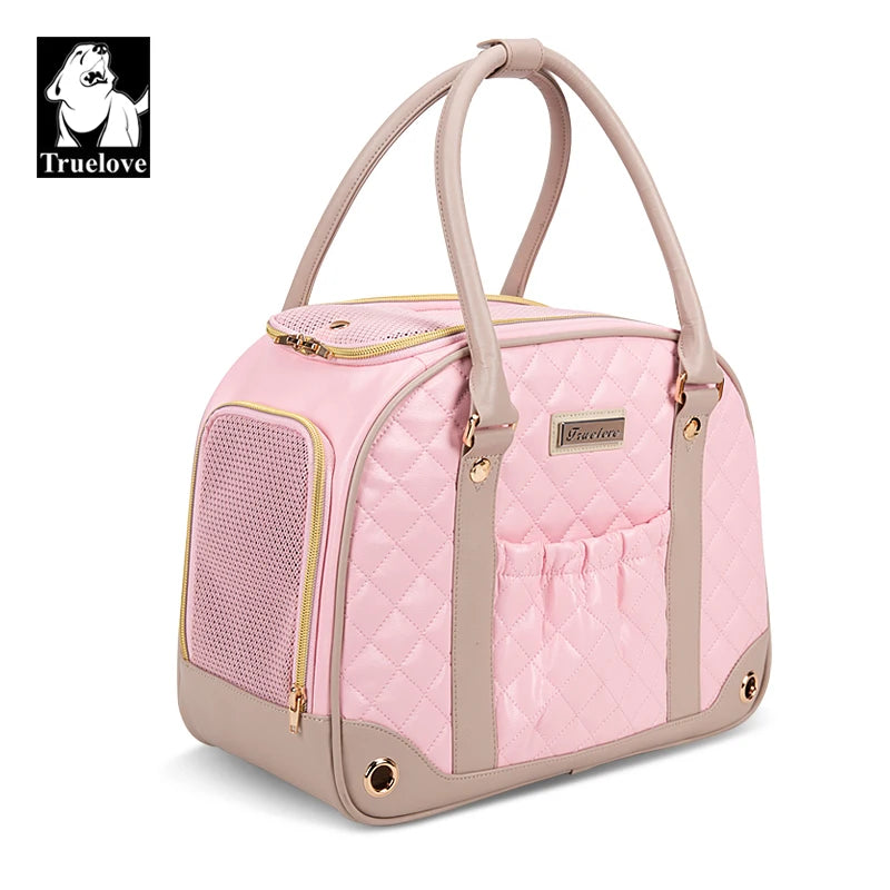 Truelove Fashion Pet Carrier Handbag Out of Portable Bag Space Cabin Hug Cat Dog Artifacts Out Bag Backpack Pet Box Cage TLX6971 - shimendi