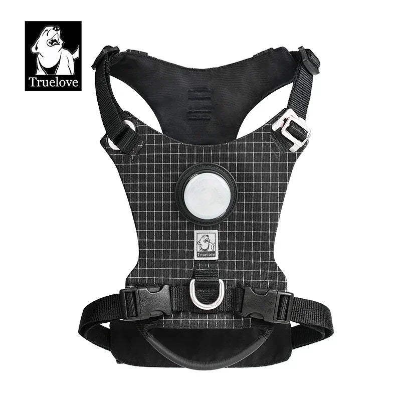 Truelove-Pet Harness with LED Light and Tracker Holder, 19 Modes, for Dog, Cat Time, Highly Recommended for Outdoor Use, TLH6771 shimendi Sécurité et Confort pour Chien chat| Shimendi