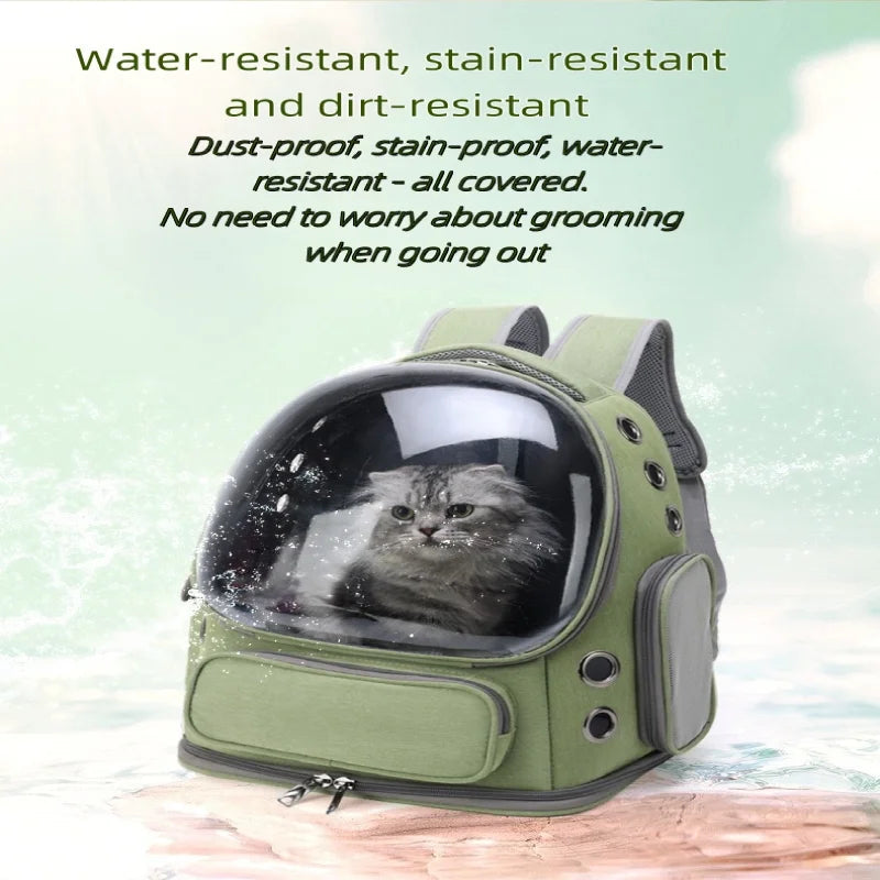Transparent Pet Carrier Backpack Ideal Cat Accessories Outdoor Pet Shoulder Bag Breathable Pet Supplies With Ample Ventilation shimendi Sécurité et Confort pour Chien chat| Shimendi
