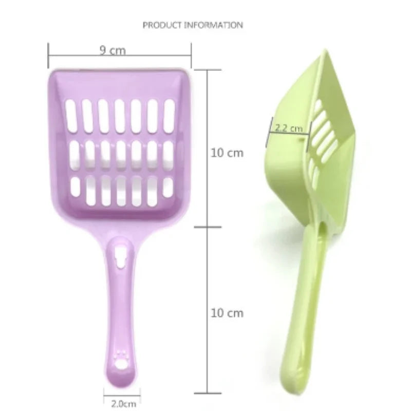 1pc Litter Spoon Shovel Plastic, Pet Toilet Poop Artifact Garbage Sand Shovel Pet Cleaning Artifact Dog Shovel Pet Cleaning Tool - shimendi