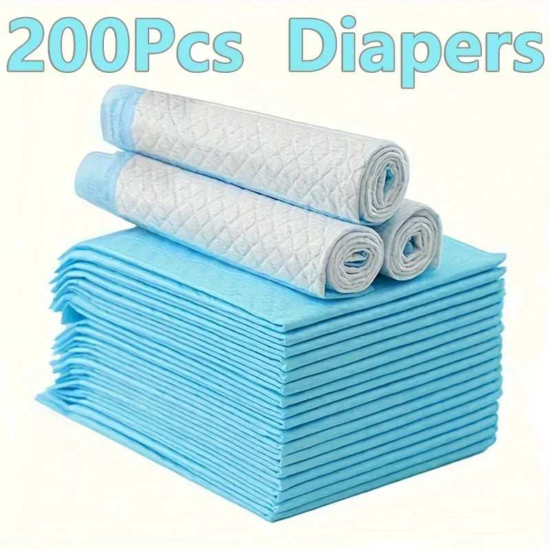 20-100pcs Super Absorbent Odor-Control Disposable Dog Diapers & Training Pads - shimendi