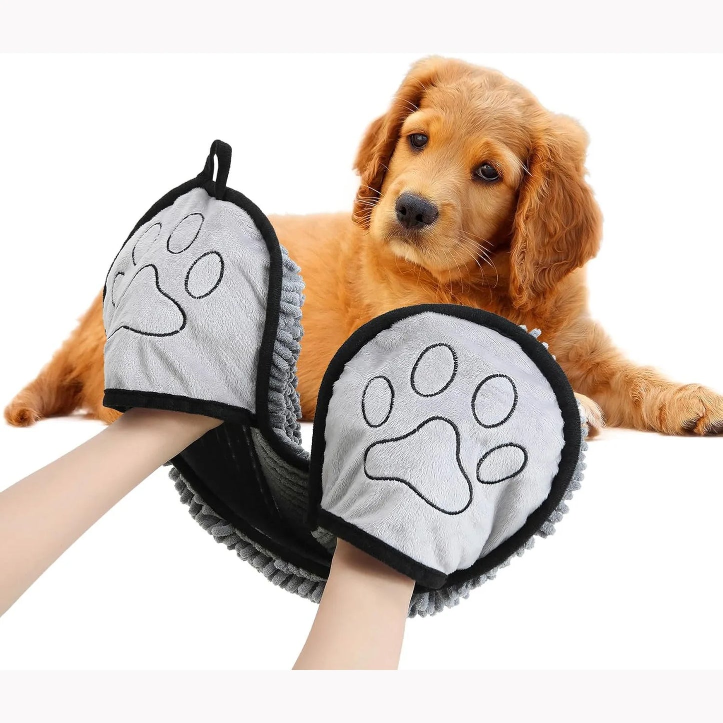 Pet Towel Super Absorbent Bath Dog Bath Towel Chenille Quick Drying Super Large Thick For Cats Pets Dogs Clothing Home Garden