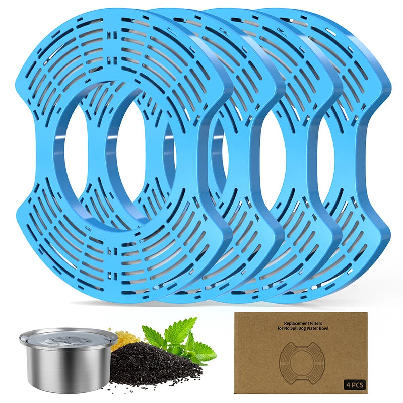 Special filter element for pet suspended water bowl Filter cleaning of water basin of cat and dog drinking machine - shimendi