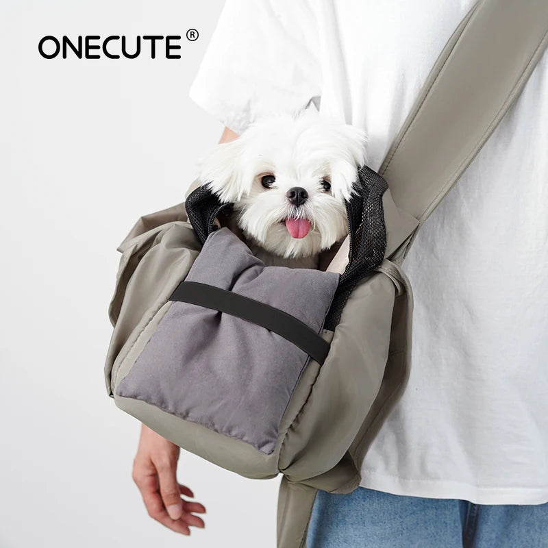 Onecut Pet Strap Shoulder Bag Dog Outdoor Travel Accessories Handbag External Transport Basket shimendi Sécurité et Confort pour Chien chat| Shimendi