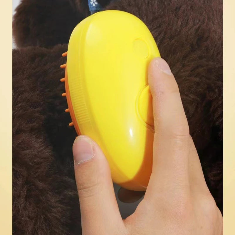 Pet spray mango massage comb cat and dog one-click spray anti-skies comb bath brush remove floating hair pet comb - shimendi