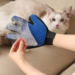 Silicone Pet Grooming Gloves Cats Hair Brush and Comb Gloves to Bathe Dogs Cleaning Hair Removal  for Dog Animal Use Supplies - shimendi