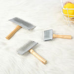 Dog Hair Remover Combs Pet Cat Hair Shedding Brush Wooden Handle Grooming Supplies Lint Remover for Clothing Sweater Clothes
