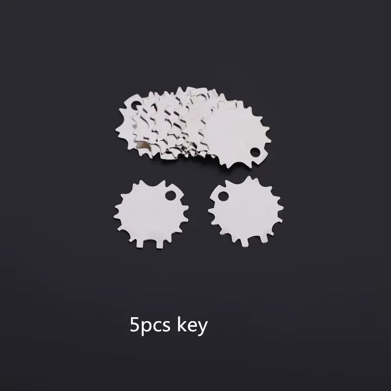 1 Box Full Set of Stainless Steel Hair Scissor Bearing Screw Tornillo Parts Haircut Salon Barber Repair Kit Parafuso Accessory