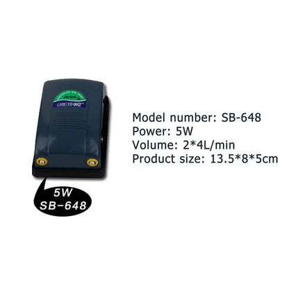 Aquarium Light LED Air Bubble Aquarium Lamp Underwater Submersible Fish Tank Light Color Changing Making Oxygen for Fish Tank