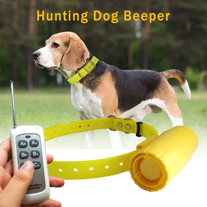 Hunting Dog Beeper Collars Waterproof Dog Training Collar 8 Built-In Beeper Sound Dog Tracker Collars Control up to 1000Meters