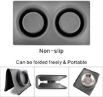 Stainless Steel Double Dog Bowl with Silicone Mat Nontoxic Nonslip No Spill Pet Water Food Bowl Cat Puppy Feed Drinking
