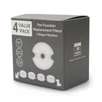 Water Fountain Carbon Replacement Filters for 304 Stainless Steel Cat Drinking Fountain 4PCS Filters Pet Supplies