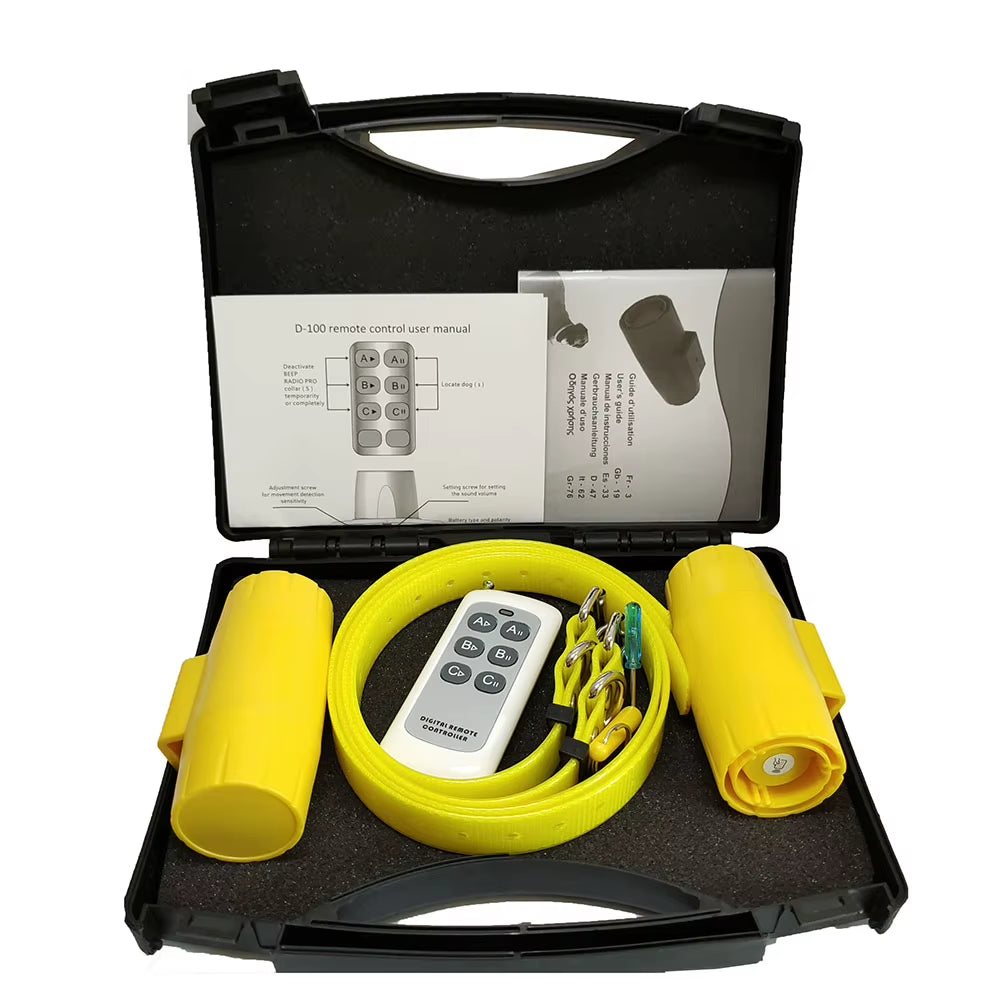 Hunting Dog Beeper Collars Waterproof Dog Training Collar 8 Built-In Beeper Sound Dog Tracker Collars Control up to 1000Meters