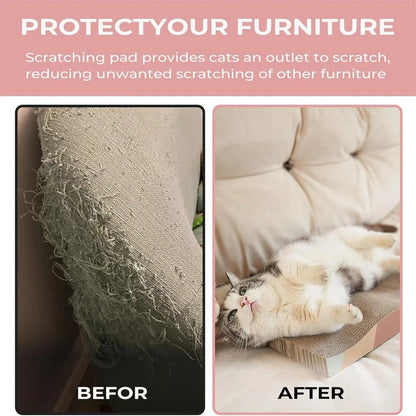 Durable Scrapers for Cats Furniture Protection Anti-scratch Cats Sofa Claw Sharpener Scraper Accessories Bed Toys Cat Supplies