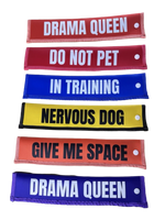 6PCS Dog Leash Sleeve Set – Do Not Pet, Nervous Dog, In Training| Warning & Funny Dog Signs for Different Situation shimendi Sécurité et Confort pour Chien chat| Shimendi