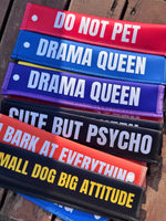 6PCS Dog Leash Sleeve Set – Do Not Pet, Nervous Dog, In Training| Warning & Funny Dog Signs for Different Situation shimendi Sécurité et Confort pour Chien chat| Shimendi