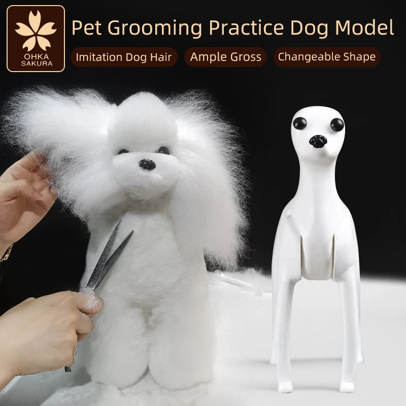 Professional pet grooming model dog for grooming practice dog standard skeleton model dog pet simulator model shimendi Sécurité et Confort pour Chien chat| Shimendi