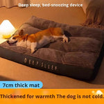 Manufacturer Dog Mat Sleeping Winter Removable Washable Large Dog Bed Durable Solid Eco-friendly Extra Large Pet Bed - shimendi