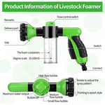 Pet Wash Bath Rubber Brush Water Sprayer Scrubber Tool Dog Cleaning Comb Spray Foamer Wash Bath Shower Massage Dog Accessories - shimendi