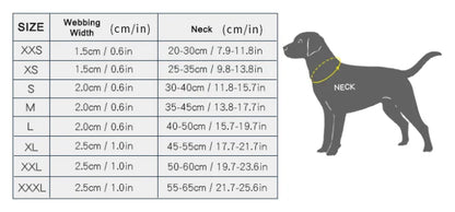 TRUELOVE P chain Pet Reflective Collar Nylon Best Neoprene Padded Half Choke Training  Lightweight Washable Sports YC1852