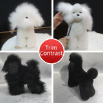 Professional pet grooming model dog for grooming practice dog standard skeleton model dog pet simulator model shimendi Sécurité et Confort pour Chien chat| Shimendi