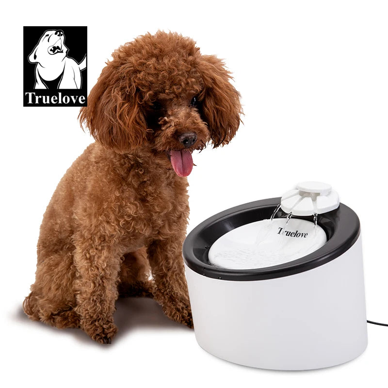 Truelove Pet Water Fountain Automatic Cat Water Fountain Electric Mute Water Feeder USB Dog Drinker Bowl Pet Drinking Dispenser