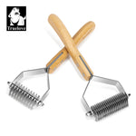 Truelove Deshedding Brush Pets Comb Stainless Steel Removes Undercoat Knots Safe Dog Pet Dematting Comb Grooming Tool TLK25131 shimendi Sécurité et Confort pour Chien chat| Shimendi