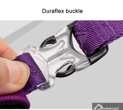 TRUELOVE Pet Nylon Harness Light-weight Double-H Shape Embroidery 5 Adjustable Positions Medium and Large Dog Waterproof  YH1807