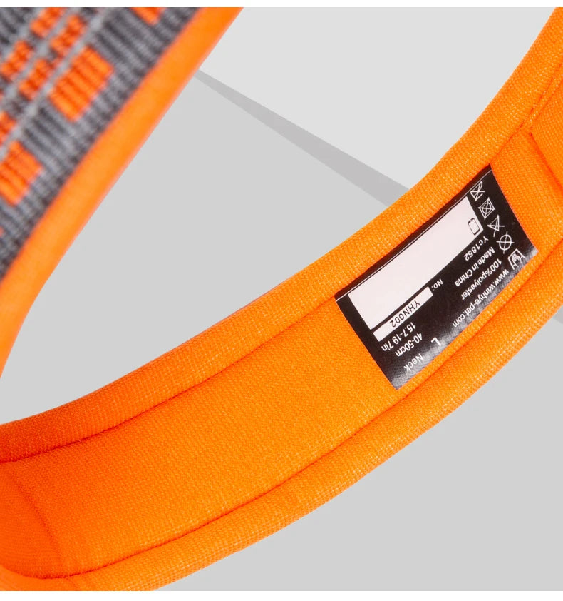 TRUELOVE P chain Pet Reflective Collar Nylon Best Neoprene Padded Half Choke Training  Lightweight Washable Sports YC1852