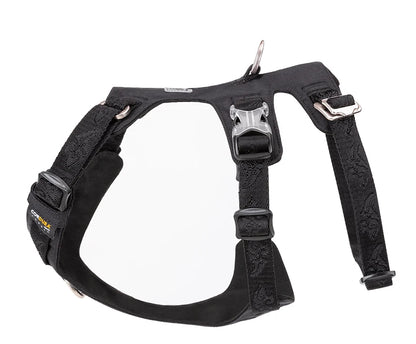 TRUELOVE Pet Nylon Harness Light-weight Double-H Shape Embroidery 5 Adjustable Positions Medium and Large Dog Waterproof  YH1807