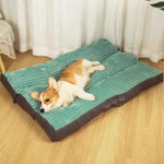 Manufacturer Dog Mat Sleeping Winter Removable Washable Large Dog Bed Durable Solid Eco-friendly Extra Large Pet Bed - shimendi