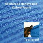 Fully Orthopedic Surround Support Waterproof Oxford Large Dog Bed with Removable Washable Cover - shimendi