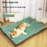Manufacturer Dog Mat Sleeping Winter Removable Washable Large Dog Bed Durable Solid Eco-friendly Extra Large Pet Bed - shimendi