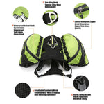 Truelove Pet Backpack Carrier Harness and Bag Space Waterproof Detachable Large Two Used for Outdoor Walking Hiking TLB2051 shimendi Sécurité et Confort pour Chien chat| Shimendi