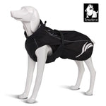 Truelove Waterproof Reflective Stripe Dog Coat Vest Outdoor Walking Dog Raincoat Nylon Pet Jacket For All Weather Breed in stock - shimendi