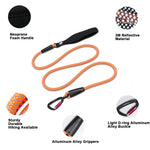TrueLove Dog Pet Leash Nylon with Reflective Aluminum -Alloy Hook Stainless Steel D-ring Neoprene Handle walking hiking TLL2571 - shimendi
