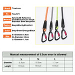 TrueLove Dog Pet Leash Nylon with Reflective Aluminum -Alloy Hook Stainless Steel D-ring Neoprene Handle walking hiking TLL2571 - shimendi