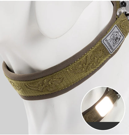 TRUELOVE Adjustable Padded Pet Dog CollarComfort and Ventilation Pull-resistant Explosion proof Personalized Printing YC1853