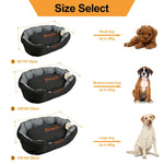 Waterproof XXL Extra Large Jumbo Orthopedic Sofa Dog Bed Pet Mat Kennel Washable Basket Pillow Comfy Bed shimendi Sécurité et Confort pour Chien chat| Shimendi