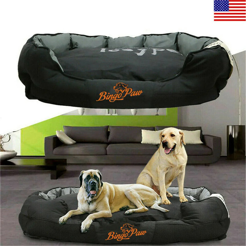 Waterproof XXL Extra Large Jumbo Orthopedic Sofa Dog Bed Pet Mat Kennel Washable Basket Pillow Comfy Bed shimendi Sécurité et Confort pour Chien chat| Shimendi