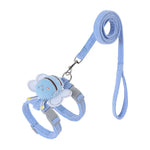 US LOCAL STOCK Small Cat Harness Wing Decor Walking Vest Leash Set for Cats Small Dogs Adjustable Pet Cat Harness Accessories - shimendi