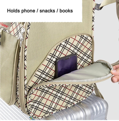 Truelove Pet Backpack Nylon Small Cat and Dog Teddy Outdoor Activity Bag Portable Breathable Than Bear Travel Small Pet TLX5971