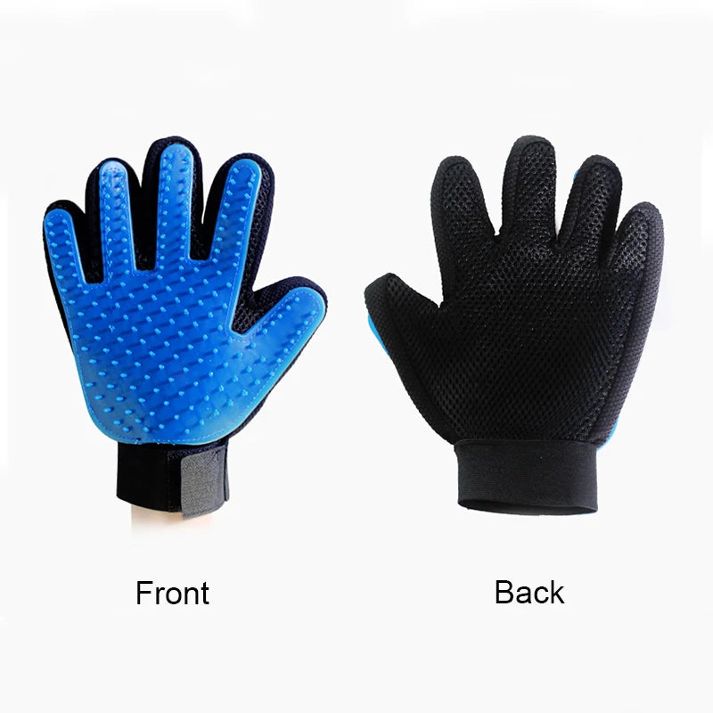 1PC Cat Hair Remove Gloves Rubber Pet Beauty Cleaning Grooming Effective Massage Dog Combs Floating Brush Sticky Hair Gloves
