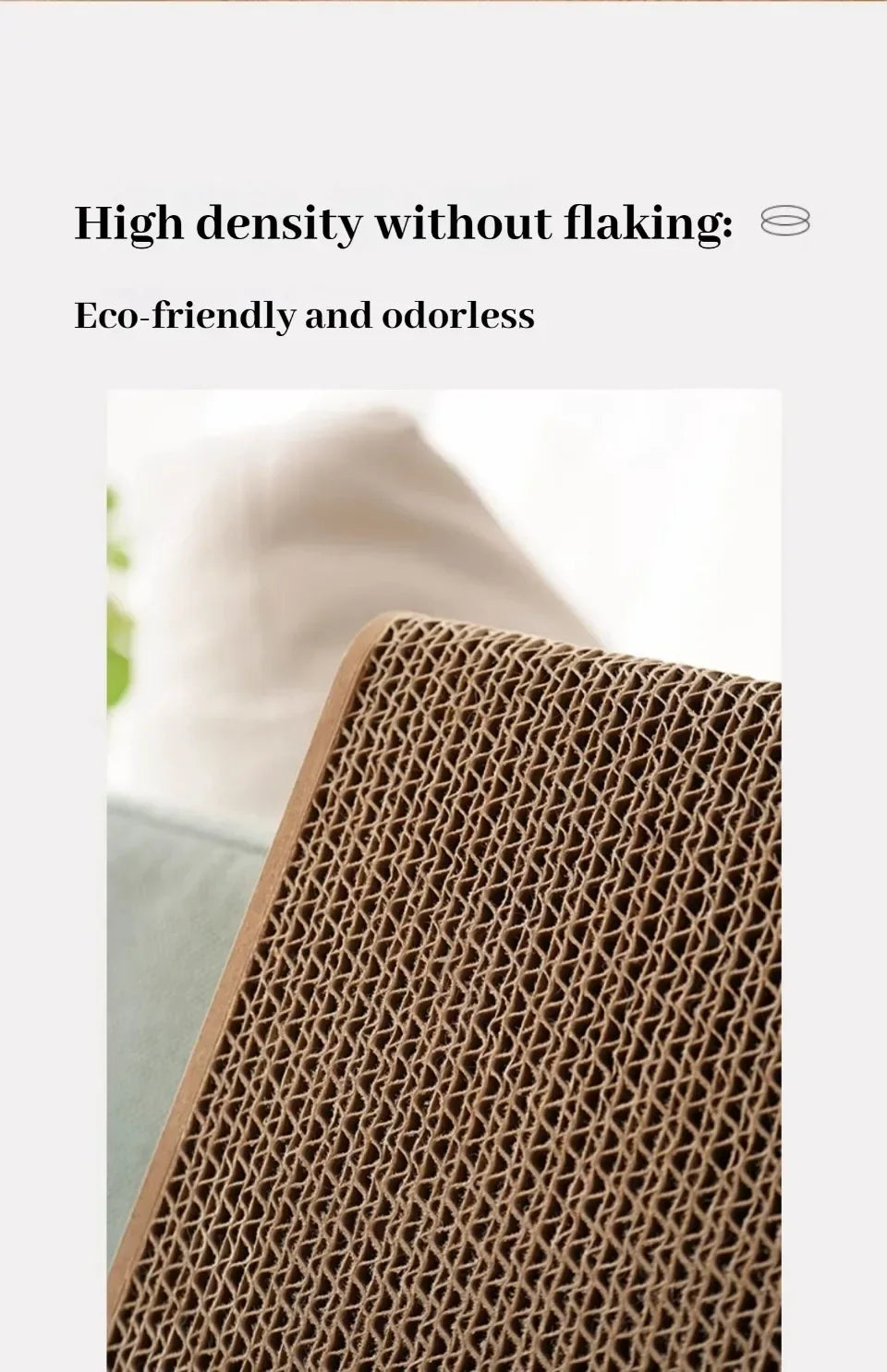 Scraper for Cats Cardboard Large/Small L-shape Wear-resistant Scratch-resistant Cat Scratching Post Cat Toy Pets Cat Accessories